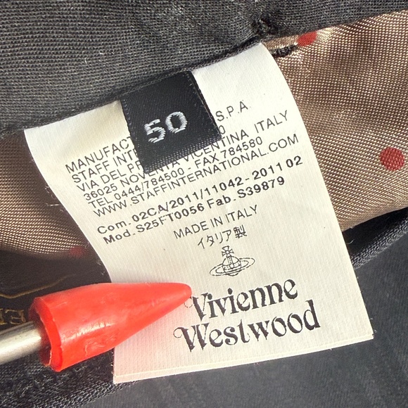 Vivienne Westwood 2011 New Cropped Wool Vivienne Pants w/ Tartan Pattern - Picture 5 of 12